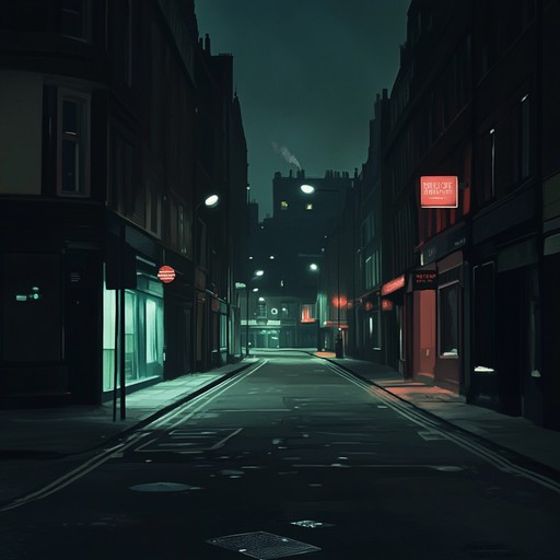 Imagine walking through an empty city at midnight, the street lights casting long shadows, the chill in the air emphasizing the sense of solitude. The smooth tones of a saxophone mix with ambient electronic sounds, creating a haunting yet beautiful melody. This instrumental piece captures the serene gloom of loneliness, evoking a deep introspection and melancholy.