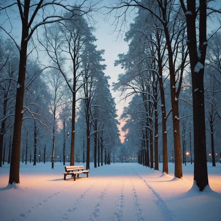 A soothing suomipop instrumental capturing the essence of a serene, snowy night in helsinki. This track combines ambient soundscapes with traditional finnish melodies to create a feeling of nostalgia and tranquility. The inclusion of subtle urban sounds suggests a quiet night walk through snow laden streets, offering a comforting yet vibrant auditory experience.