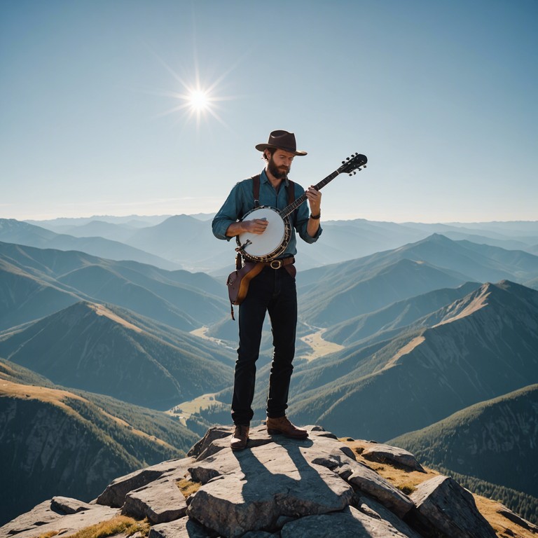 Imagine a soundtrack that calls adventurers and music lovers alike to the heart of the mountains where every strum and beat breathes life into the highlands. Modern elements subtly woven into this track create a bridge between timeless bluegrass essentials and contemporary musical exploration, ensuring that every listener finds a beat that resonates with their spirit.