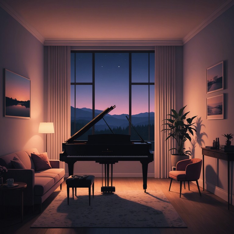 This variation deepens the sense of mystery and introspection, as the echoes of the electric piano reverberate through the twilight hours, bringing a more profound, enveloping feel to the atmosphere of secrets and whispers shared in the veiled corners of an ancient lounge.