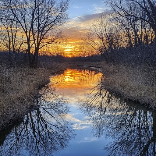 This gentle piano composition evokes the whispers of a peaceful river. The minimalist style provides a reflective and tranquil listening experience that intimately connects with the listener.