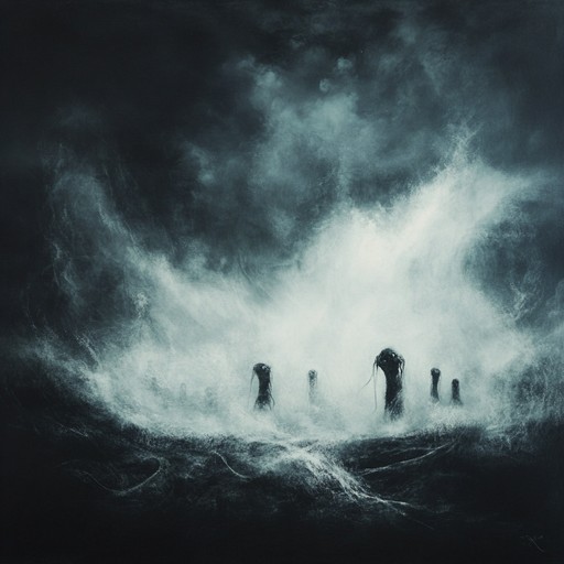 An instrumental deathcore track featuring aggressive, distorted guitar riffs, blast beats, and chaotic breakdowns, creating an overwhelming sense of despair and chaos. The composition uses dissonance and unconventional rhythms to emphasize the bleak and brutal atmosphere. Perfect for evoking an apocalyptic and tortured landscape, this piece is both relentless and haunting.