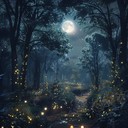 ethereal liquid funk with magical forest soundscape
