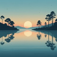 gentle acoustic guitar evoking dawn's first light.