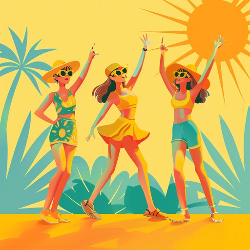 This track captures the essence of a perfect summer day with an upbeat, joyous vibe, incorporating bouncy rhythms and infectious melodies that evoke the feeling of dancing in the sunshine.