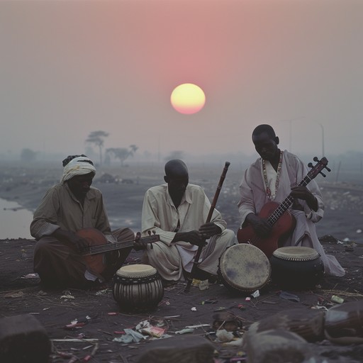 An uplifting fusion instrumental featuring traditional african kora, indian sitar, middle eastern oud, and andean panpipes. It evolves from a serene start to a harmonious crescendo, symbolizing global unity and hope.