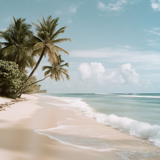 A calming reggae track inspired by the serene vibes of a tropical island. The melody gently flows like a cool ocean breeze, blending soft guitar strums with ambient sounds of waves crashing and birds singing. Perfect for relaxation and unwinding on a sunny day.