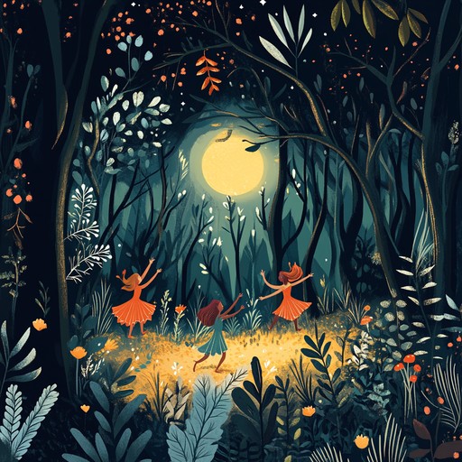 The song captures the playful antics of mischievous pixies dancing under moonlight in an enchanted forest. With whimsical melodies and quirky rhythms, the instrumental piece evokes a sense of wonder and joy, inviting listeners into a magical world.