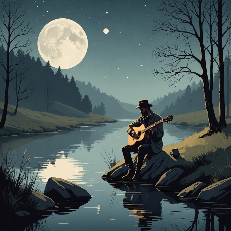 An acoustic journey back to times of ancient bards and silent moonlit nights, where the gentle guitar plays as the sole companion to a wandering minstrel’s heartache.