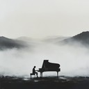 a heartfelt piano solo portraying the essence of profound solitude.