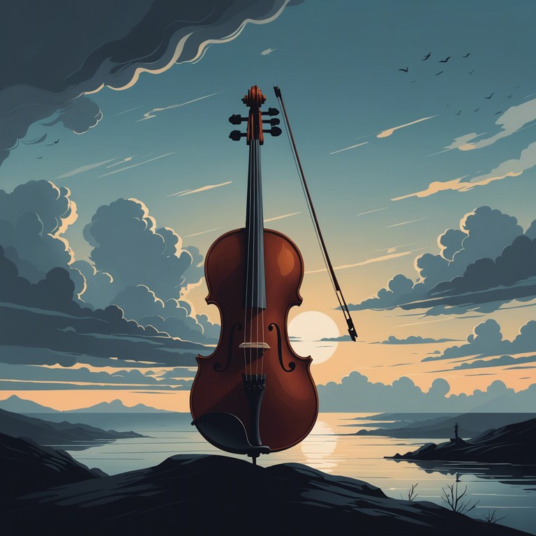 A masterful composition showcasing the full dynamic range of the violin, mirroring the fury and beauty of a storm, ideal for immersive soundtracks demanding emotional depth and power.