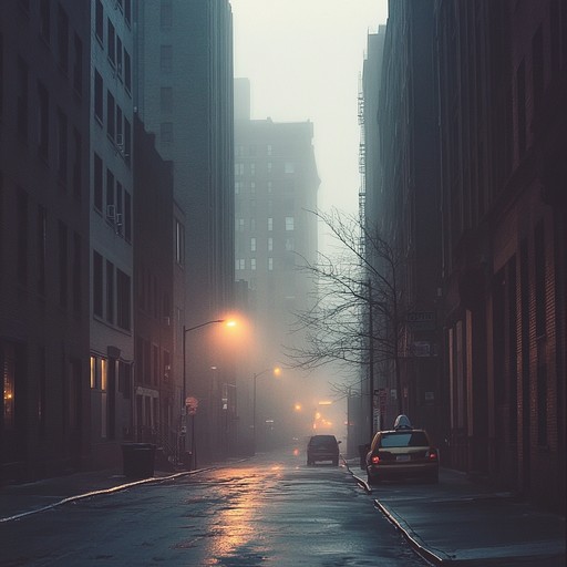 Imagine walking through an early morning cityscape, where the urban environment is softened by a mysterious, dream like fog. Ethereal synths blend with the raw energy of garage beats, creating an otherworldly atmosphere. Soft, airy pads gently float over gritty, punchy rhythms, making you feel like you're in a surreal urban dream. Delicate chimes and ghostly reverbs add layers of mystique to the soundscape, inviting you to lose yourself in this hypnotic journey.