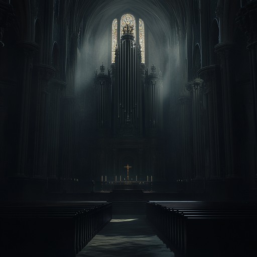 An instrumental track where haunting organ melodies fuse with deep, foreboding harmonies, casting a shadow over traditional gospel themes and evoking a sense of unease within a holy sanctuary