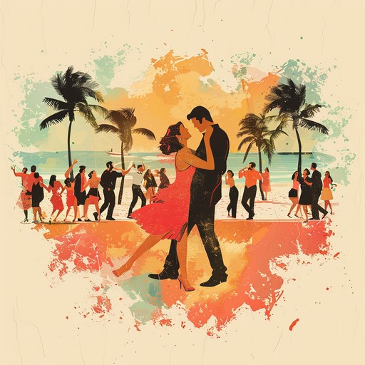 This lively instrumental song combines the infectious rhythms of salsa and merengue, creating an irresistible invitation to dance under the sun and stars. Featuring a vibrant horn section, energetic piano montunos, and a pulsating percussion ensemble, this track captures the joyful essence of a summer beach fiesta.