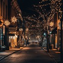 a joyful instrumental capturing holiday spirit on broadway streets.