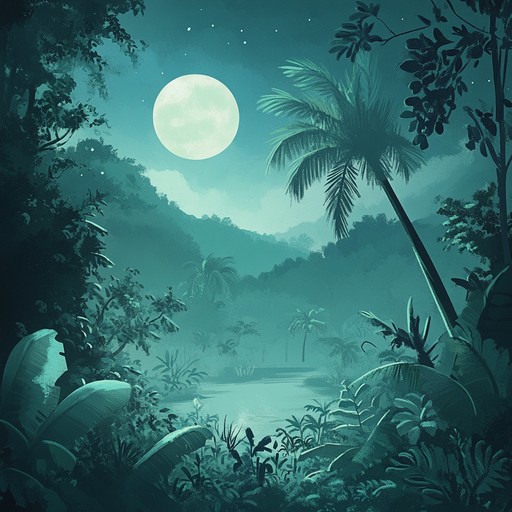 An enchanting mix of ambient latin guitar melodies, gently wrapped in dreamy soundscapes, creating a tranquil tropical night atmosphere perfect for unwinding and contemplation.