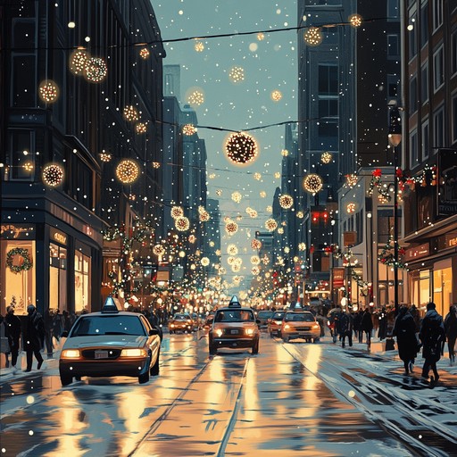 The track blends traditional hip hop rhythms with festive, holiday inspired elements, creating a fun and upbeat tune that captures the spirit of christmas in the urban landscape. From sleigh bell samples to jolly bass lines, the song evokes a sense of celebration and community during the holiday season.