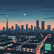 vibrant instrumental celebrating tokyo's energy