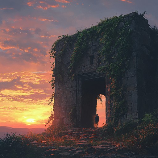 A track that invokes the mysteries of ancient, abandoned places, where whispers still linger in the air, wrapped in layers of ethereal pads and distant echoes. Ambient sounds create a haunting atmosphere that beckons listeners to explore the corners of forgotten realms.