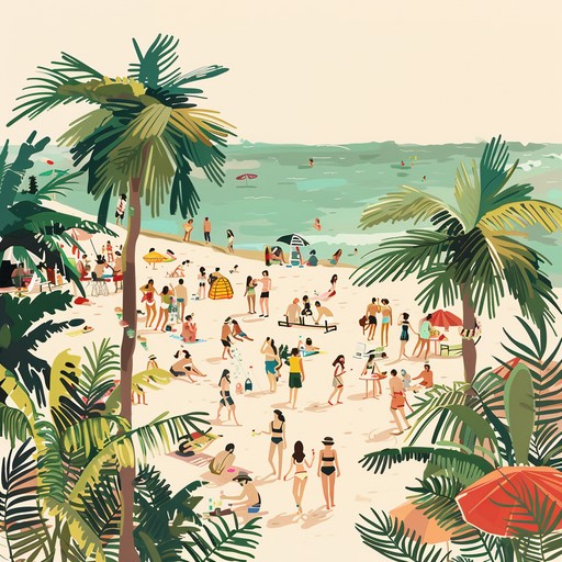 This upbeat instrumental captures the vibrant spirit of a beach party in cuba, with a pulsating rhythm that invites everyone to dance. The contagious melody is carried by traditional cuban percussion instruments, such as congas, bongos, and timbales, accompanied by the bright sounds of horns and piano montunos. The track builds up in intensity, creating an irresistible urge to move to the beat and join the celebration.