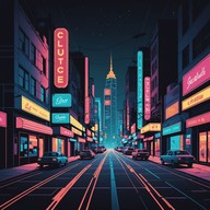 chaotic urban landscape in musical form