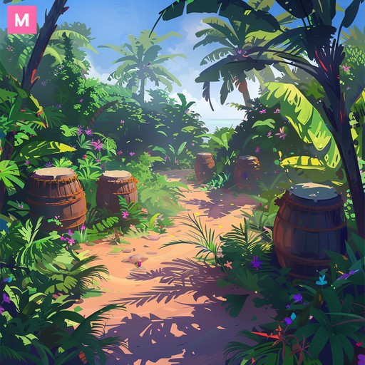 Dive into a mystical island with enigmatic reggaeton rhythms intertwined with exotic tropical instruments. The track combines traditional reggaeton beats with mysterious, otherworldly soundscapes, creating a unique blend perfect for dancing and contemplation.