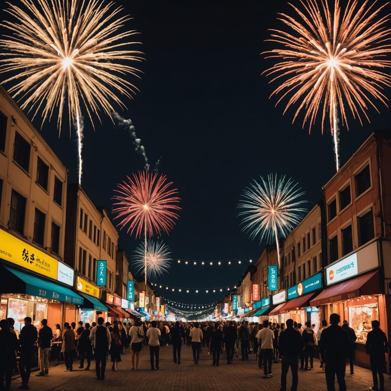 Dive deeper into the heart of rio during the peak of carnival, where the night comes alive with the sounds of samba, steel drums, and unbridled joy, capturing the essence of a grand celebration.