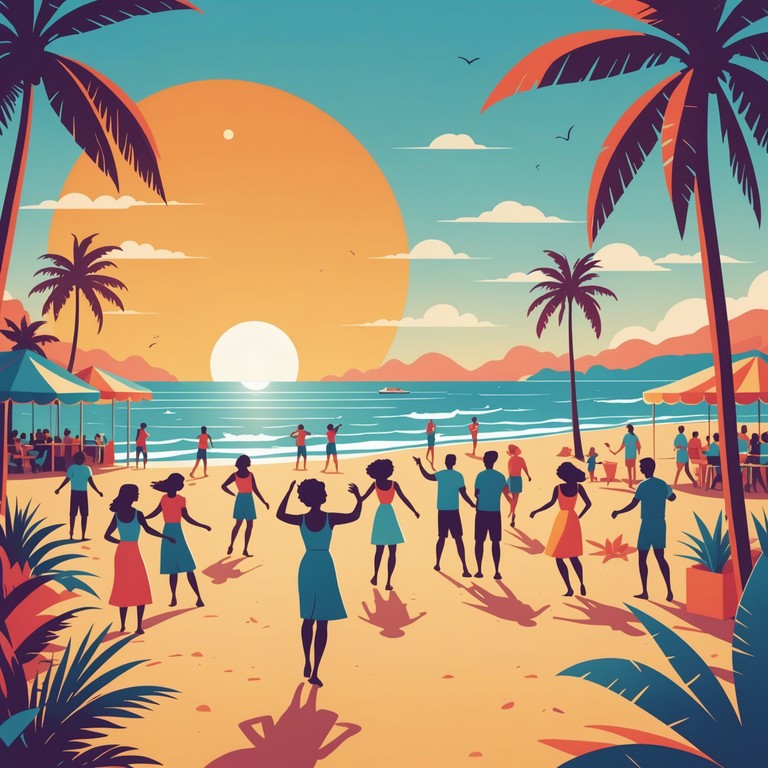 This track encapsulates the essence of summer with its upbeat, groovy bass lines and bright, sunny rhythms, perfect for adding some energetic vibes to any party or sunny day lounging by the pool.