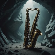 intricate saxophone echoes through deep, shifting beats