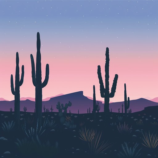 Evoking the romance of twilight in the desert, this piece blends warm acoustic guitar with soulful harmonica. The melodies weave a tender story of love and longing in the serene american southwest.