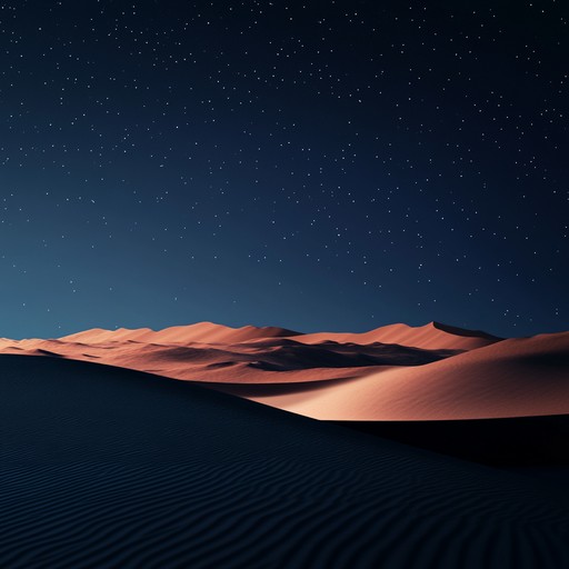 This track evokes the expansive and mystical aura of a desert under a full moon, bringing out a blend of serene and slightly eerie feelings as the cool dunes whisper tales of ancient times under a starlit sky. The use of an electric sitar enhances the connection between the listener and this otherworldly natural scene.