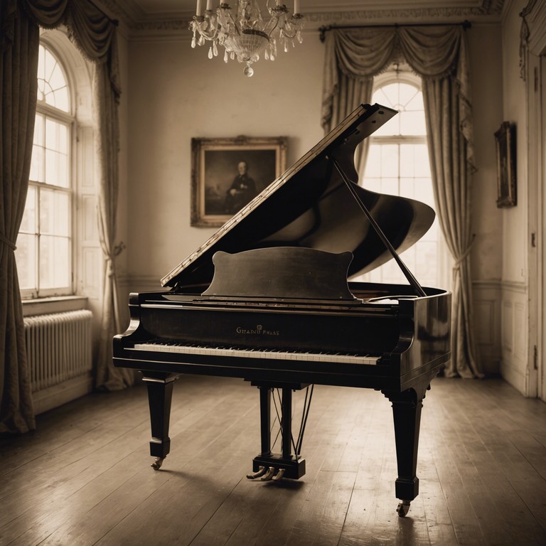 This track reflects a journey back in time, evoking the essence of nostalgia through layers of melodic narratives, backed by a full, rich piano performance that sounds like it's being played in a lively parlour or a sophisticated concert hall from the early 20th century. The composition is built to transport listeners to a different era, delicately blending the old world charm with modern day production techniques to create something timeless and emotionally resonant.