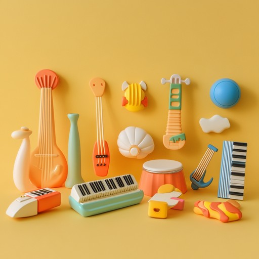 Create a heartwarming instrumental featuring playful toy instruments combined with lush romantic melodies. The use of children's toy sounds evokes feelings of nostalgia and innocence, while the harmonic layers add a tender and touching dimension. Perfect for capturing a sense of whimsical love and cherished memories.