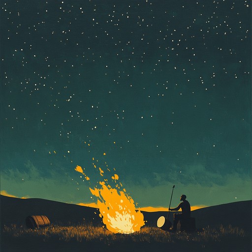 A somber instrumental piece combining tribal percussion and mournful melodies, reflecting on the fading echoes of ancient cultures and the sorrow of lost traditions.