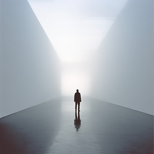 This experimental piece uses ethereal tones and dissonant melodies to conjure an atmosphere of mystery and unease as if in empty rooms filled with haunting whispers
