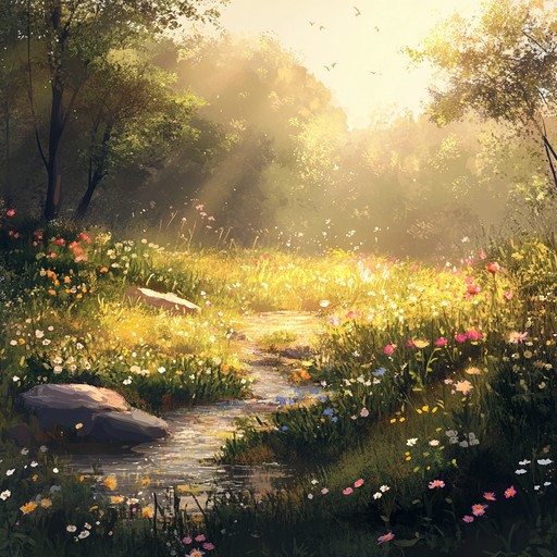 A soothing track with soft guitars and light percussion, evoking peaceful afternoons in a sunlit meadow. Perfect for unwinding and finding inner peace, the gentle rhythms and delicate harmonies create a beautifully tranquil experience