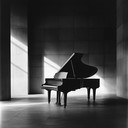 solitude expressed through minimalist piano melodies