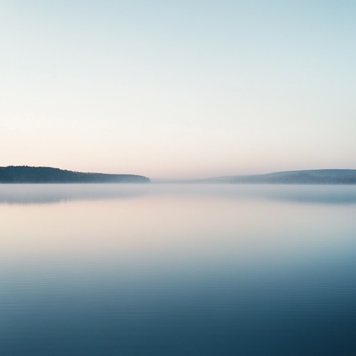 A delicate orchestral piece featuring soft strings that gently flow to create a peaceful and soothing atmosphere. The music invites the listener into a tranquil state, evoking images of serene landscapes and quiet reflections.