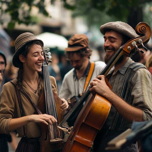 This instrumental piece combines traditional klezmer music with modern elements, creating a liberating and joyous atmosphere. The energetic clarinet leads the melody, accompanied by lively accordion and rhythmic percussion, evoking the spirit of freedom and celebration. Perfect for uplifting and heartwarming moments.