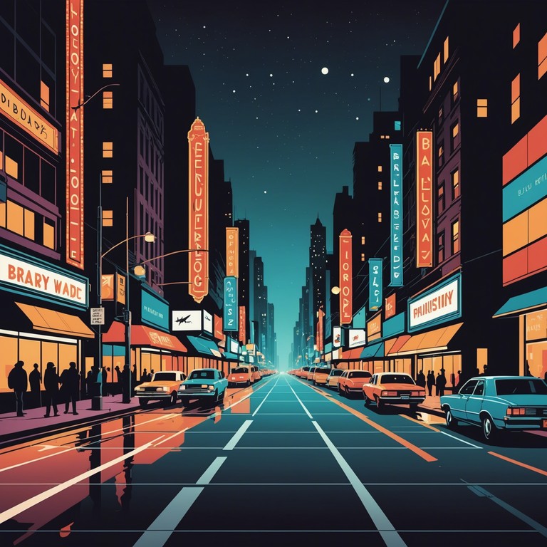 This track embodies the spirit of aspiring actors on broadway, bursting with optimism and the excitement of a bustling city. The composition layers orchestral elements to recreate the magical feeling of standing under the bright lights of a big city, dreaming of making it big. The hopeful mood is enhanced by a dynamic build up, inspiring listeners to follow their dreams no matter the odds.