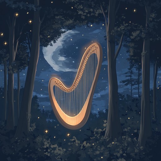 An enchanting instrumental piece that lifts the listener into a magical world of soaring melodies and ethereal harmonies. Combining elements of ambient soundscapes, the music weaves a tapestry of mystical atmospheres and uplifting rhythms. Featuring the haunting tones of the celtic harp, this composition guides you through enchanted forests and starlit skies, evoking feelings of wonder, joy, and serenity.