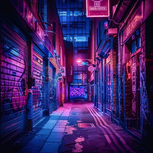 Experience the raw energy of london's nightlife through a gritty uk jack swing beat. The dark, pulsating bass and sharp percussion drive this high energy track. It captures the essence of the city's underground music scene, blending urban grooves with a swinging rhythm that keeps listeners hooked.