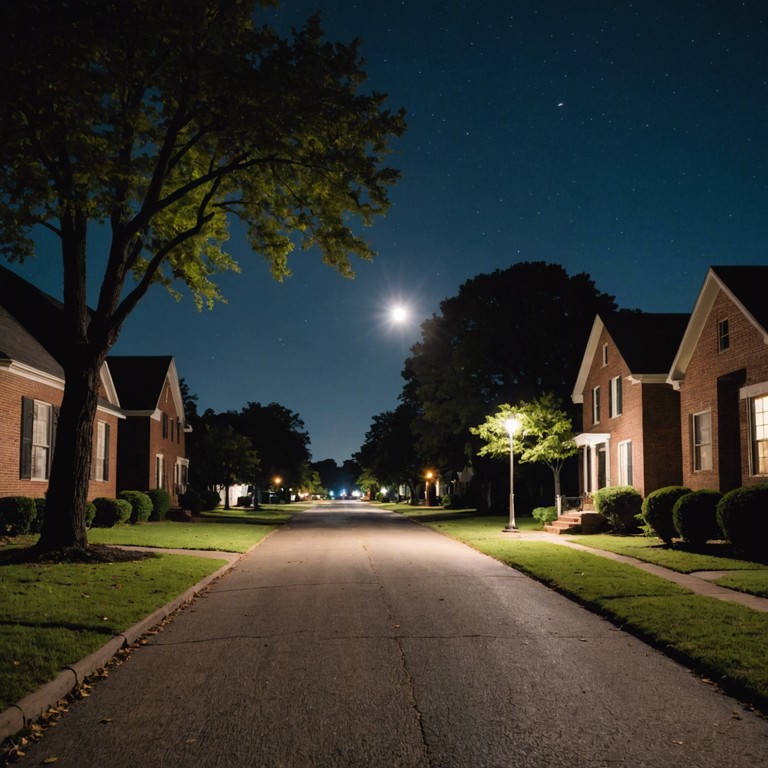 Imagine cruising down the dark lanes of memphis, where each note echoes the city’s rich musical past and complements its serene, starry night. This track offers a sonic palette that invites listeners to lose themselves in contemplation, accompanied by the soothing tones of an electric piano.