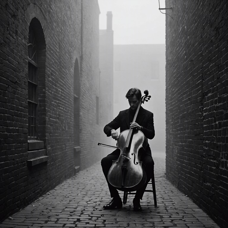 Echoes in the dark uses the rich and emotive sound of the cello to craft a soundscape filled with tension and an unsettling mood, designed to transport the listener to a dimly lit, suspense filled environment, where every sound carries weight and the air is thick with anticipation.