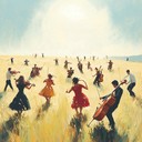 lively and bright orchestral piece for a cheerful summer day