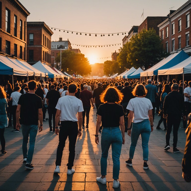 Imagine a track where the vibrant energy of a sunrise festival blends seamlessly with the rhythmic pulses of traditional mambo. This piece captures the essence of celebration, featuring a dynamic range of highs and lows that mimic the exhilarating atmosphere of a lively street festival at dawn.