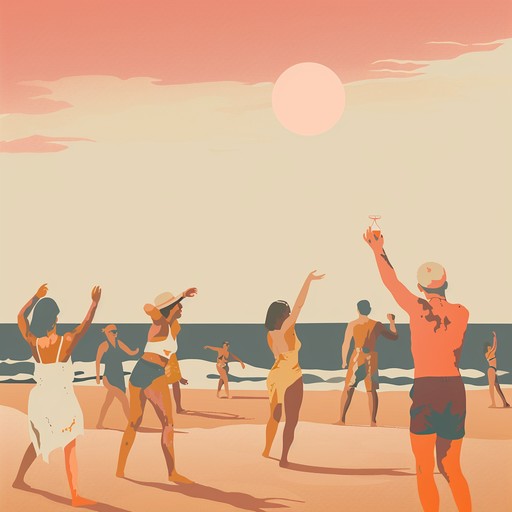 Radiant summer dance anthem bathes listeners in the vibrant energy of a summer dance party. With shimmering synthesizers and upbeat rhythms, this track exudes joy and vitality, perfect for celebrating beneath the sun. The dynamic interplay of sounds invites everyone to the dancefloor for an unforgettable experience.