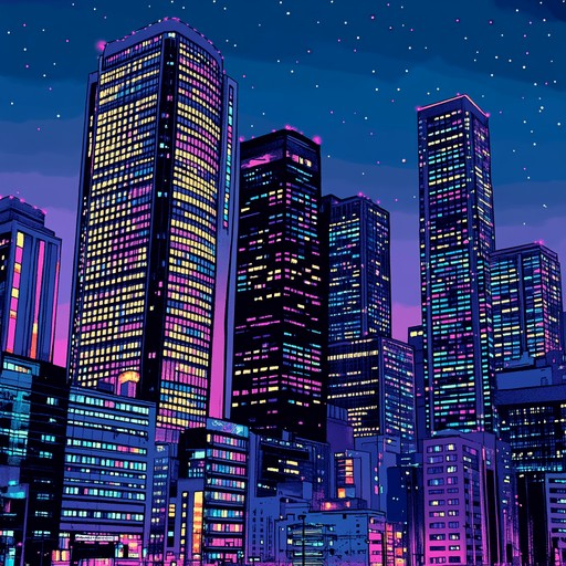 This composition embodies the vibrancy and spirit of tokyo through energetic beats and a dynamic palette that captures both the modernity and tradition of the city. The music traverses from bustling street scenes to tranquil temple gardens, reflecting the dual nature of tokyo and its youth moving towards the future while honoring the past.