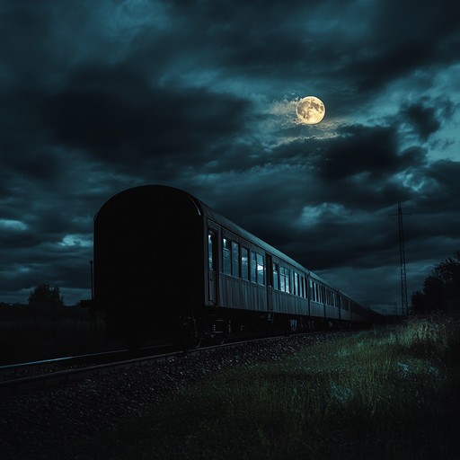 This soulful blues track captures the essence of a night train ride, featuring emotional guitar solos, aching melodies, and dynamic shifts that immerse listeners in a world of melancholy and introspection, reflecting solitude and longing.