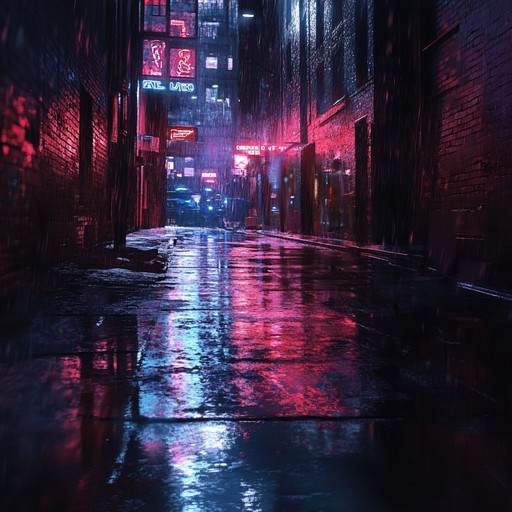 Feel the rush of a pulse racing chase through glowing alleys, driven by pulsating beats and urban soundscapes, perfect for an immersive night time adventure.